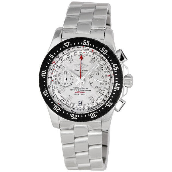 Breitling Skyracer Raven Silver Dial Men's Watch A2736434-G615SS#A2736434/G615 - Watches of America