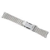 Breitling Stainless Silver Bracelet with Depoyment Clasp 24 mm / 20 mm#453A - Watches of America #2