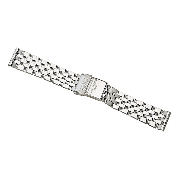 Breitling Stainless Steel Pilot Bracelet 18MM #376A - Watches of America