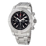 Breitling Super Avenger Chronograph Automatic Chronometer Black Dial Men's Watch #A13375101B1A1 - Watches of America