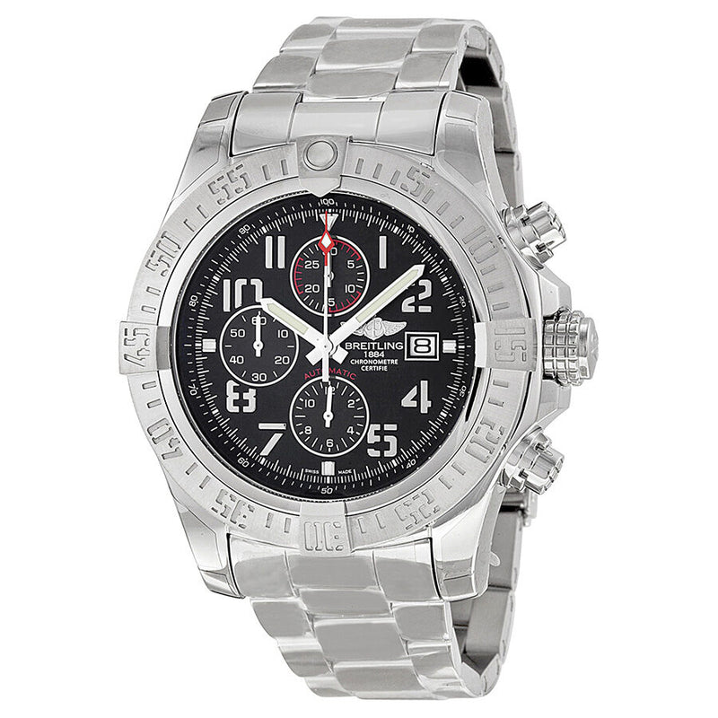 Breitling Super Avenger II Automatic Chronograph Men's Watch A1337111-BC28SS#A1337111-BC28-168A - Watches of America