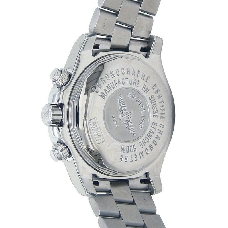 Breitling Super Ocean Chronograph Steelfish Automatic Chronometer White Dial Men's Watch A13341 #A13341-whiteface - Watches of America #3