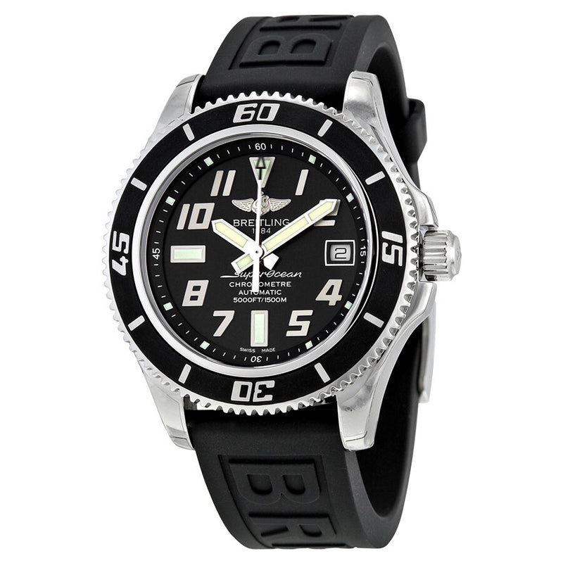 Breitling Superocean 42 Automatic Black Dial Men's Watch A1736402-BA28#A1736402-BA28-150S-A18S.1 - Watches of America