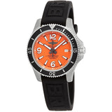 Breitling Superocean 42 Automatic Orange Dial Men's Watch #A17366D71O1S1 - Watches of America