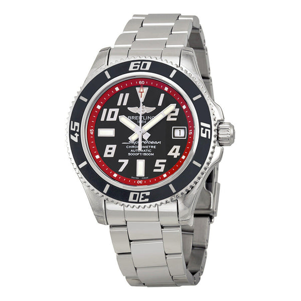 Breitling SuperOcean 42 Automatic Black Dial Men's Watch A1736402-BA31SS#A1736402-BA31-161A - Watches of America