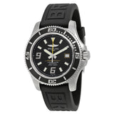 Breitling Superocean 44 Automatic Black Dial Black Rubber Men's Watch A1739102-BA78BKPT3#A1739102/BA78BKPT3 - Watches of America