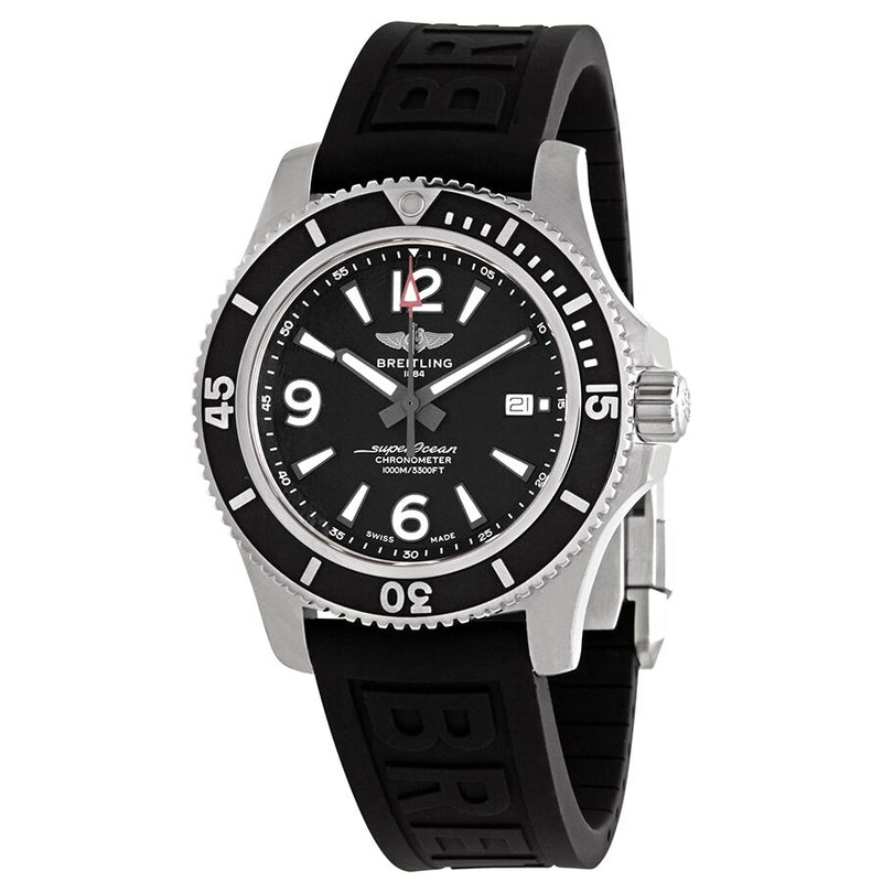 Breitling Superocean 44 Automatic Black Dial Men's Watch #A17367D71B1S2 - Watches of America