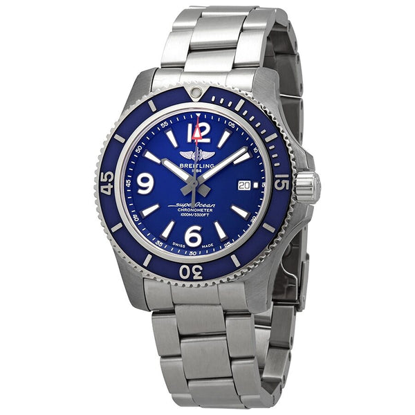 Breitling Superocean 44 Automatic Blue Dial Men's Watch #A17367D81C1A1 - Watches of America