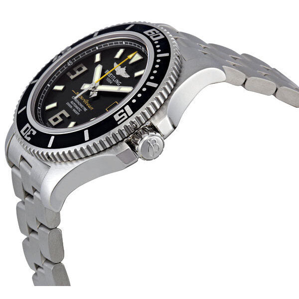 Breitling Superocean 44 Black Dial Automatic Men's Watch #A1739012-BA78SS - Watches of America #2