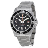Breitling Superocean 44 Black Dial Stainless Steel Men's Watch A1739102-BA80SS#A1739102/BA80SS - Watches of America
