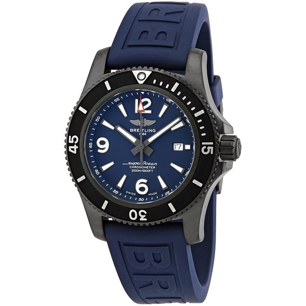 Breitling Superocean 46 Automatic Blue Dial Men's Watch #M17368D71C1S1 - Watches of America