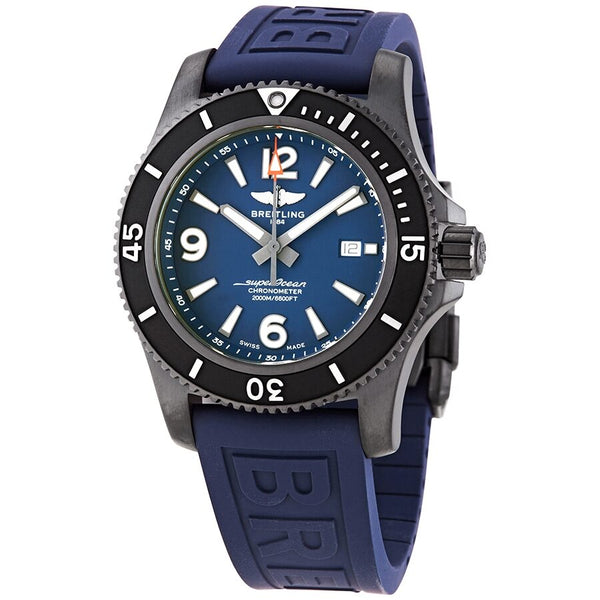 Breitling Superocean 46 Automatic Blue Dial Men's Watch #M17368D71C1S2 - Watches of America