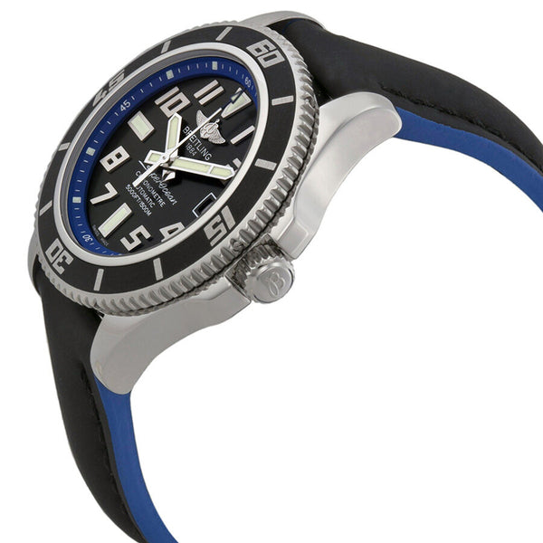 Breitling Superocean Black Dial Automatic Men's Leather Watch #A1736402-BA30 223x - Watches of America #2