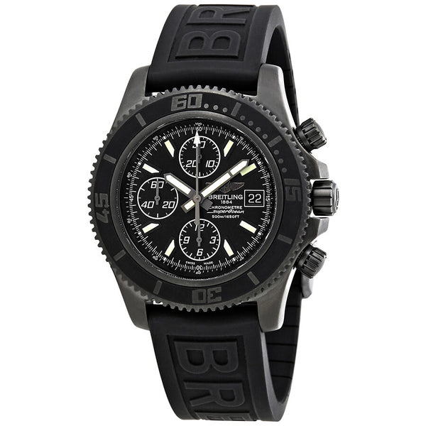 Breitling Superocean Chronograph II Black Dial Automatic Men's Watch M13341B7/BD11BKPD3#M13341B7/BD11-153S - Watches of America