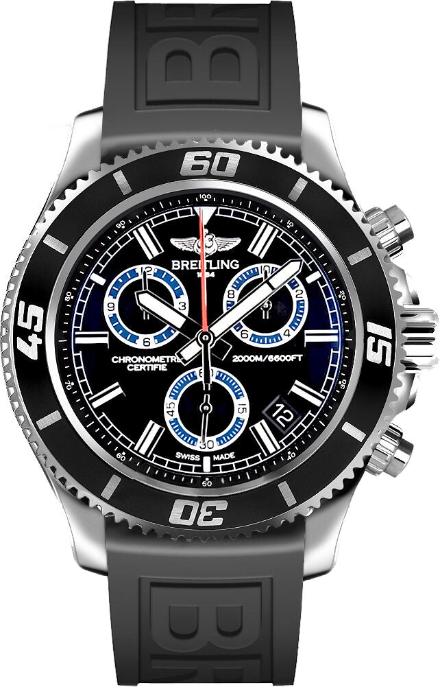 Breitling Superocean Chronograph M2000 Men's Watch A73310A8/BB74BKPT3#A73310A8-BB74-154S-A20S.1 - Watches of America