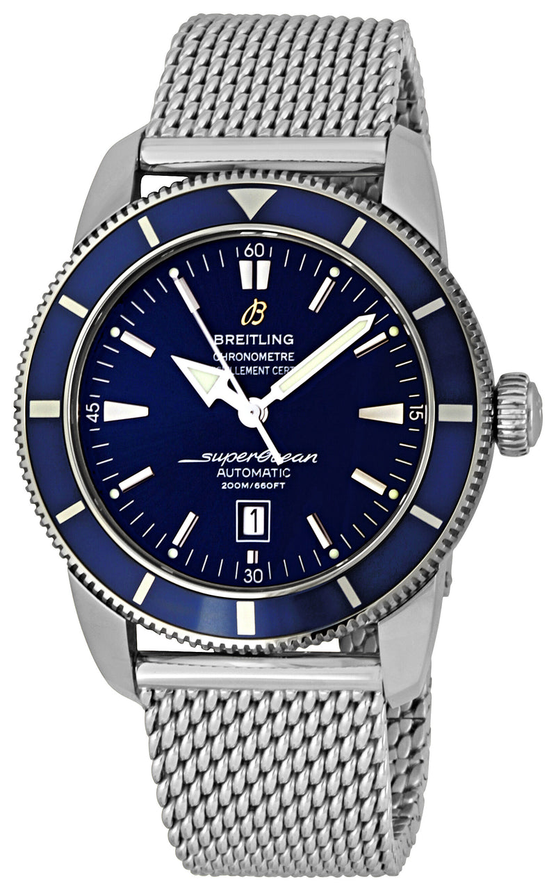 Breitling Superocean Heritage 46 Blue Dial Men's Watch A1732016-C734SS#A1732016-C734-152A - Watches of America