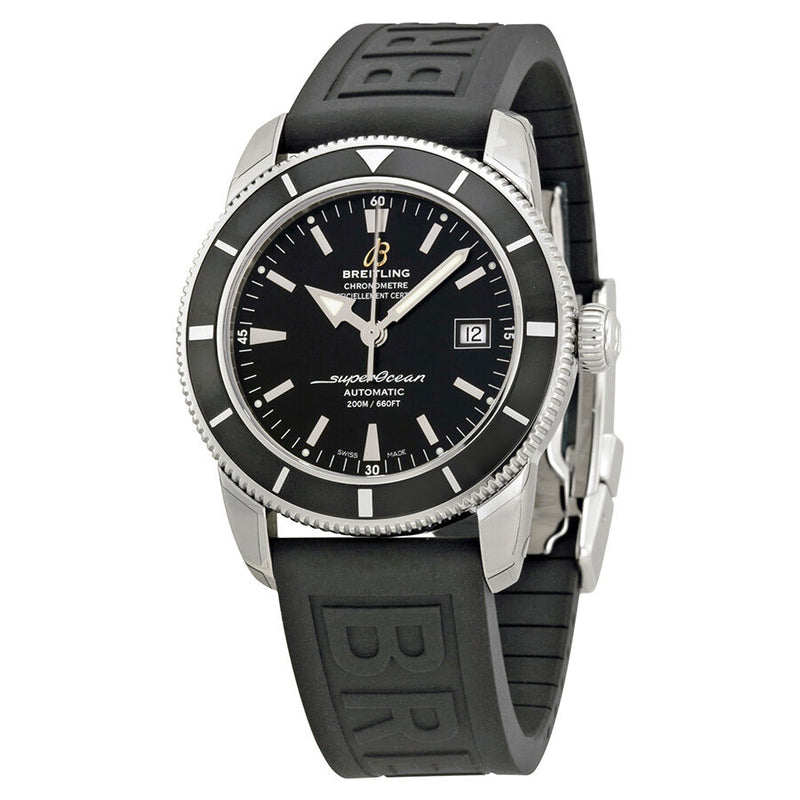 Breitling Superocean Heritage Automatic Black Dial Black Rubber Men's Watch A1732124-BA61BKPD3#A1732124-BA61-153S-A20DSA.2 - Watches of America