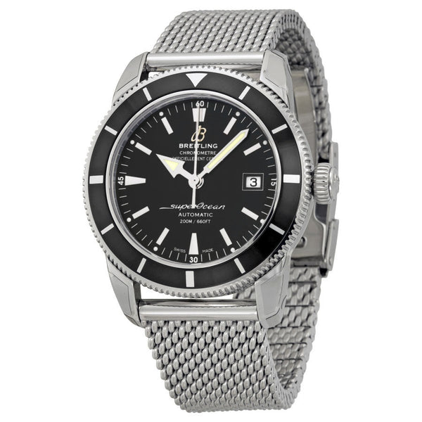 Breitling Superocean Heritage Black Dial Men's Watch A1732124-BA61SS#A1732124-BA61-154A - Watches of America