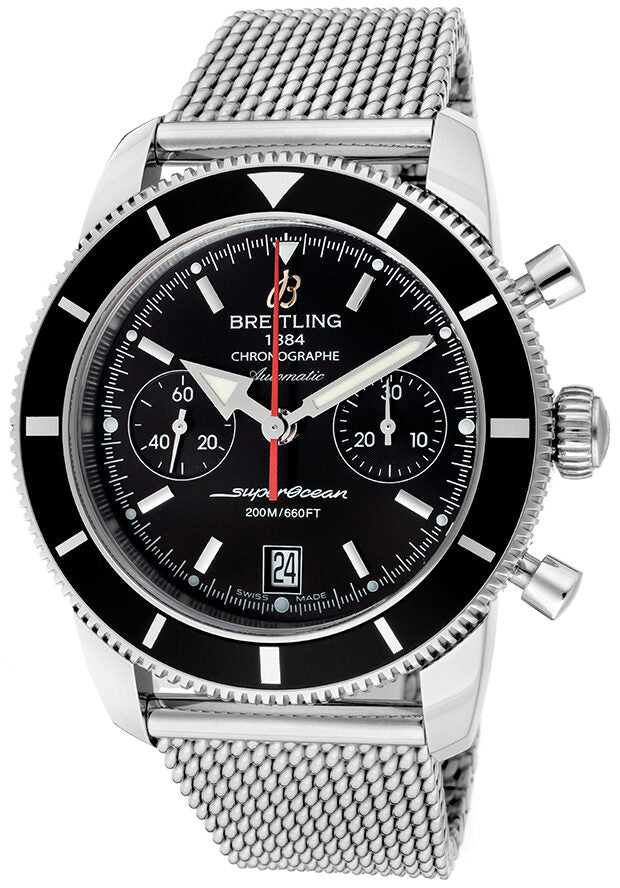 Breitling Superocean Heritage Chronograph 44 Black Dial Men's Watch #A2337024/BB81 - Watches of America #3