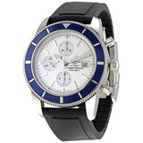 Breitling Superocean Heritage Chronograph Silver Dial Men's Watch A1332016-G698BKPD#A1332016/G698 - Watches of America
