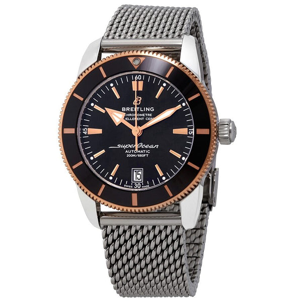 Breitling Superocean Heritage II Automatic Chronometer Black Dial 42 mm Men's Watch #UB2010121B1A1 - Watches of America