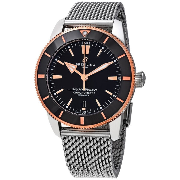 Breitling Superocean Heritage II Automatic Chronometer Black Dial Men's Watch #UB2030121B1A1 - Watches of America