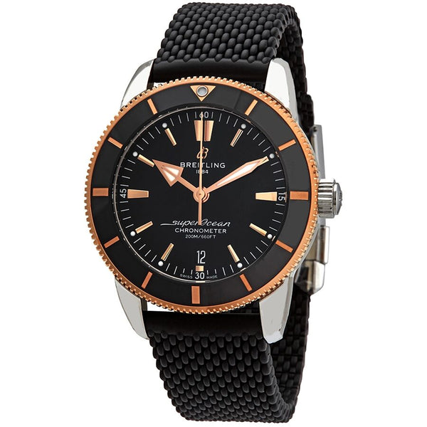 Breitling Superocean Heritage II Automatic Chronometer Black Dial Men's Watch #UB2030121B1S1 - Watches of America