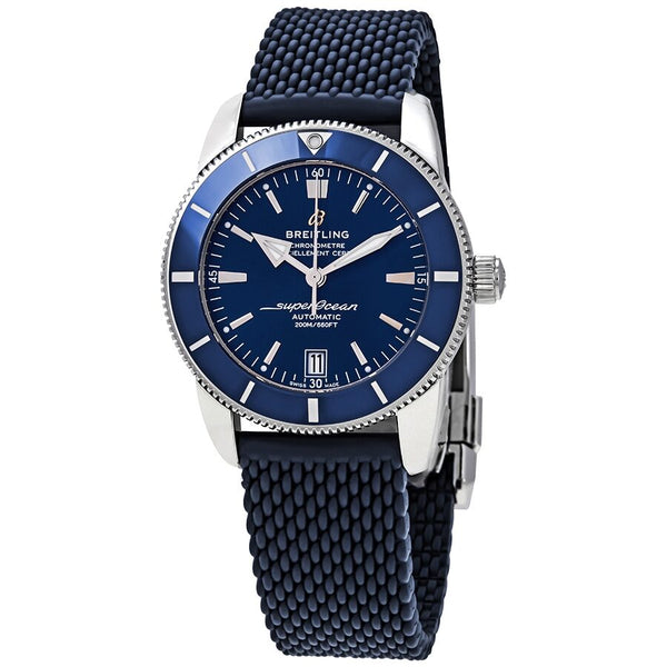 Breitling Superocean Heritage II Automatic Chronometer 42 mm Blue Dial Men's Watch #AB2010161C1S1 - Watches of America