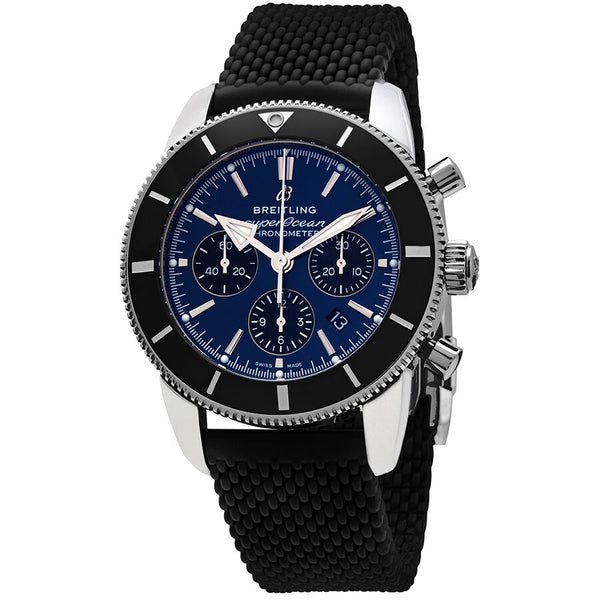 Breitling Superocean Heritage II Chronograph Automatic Blue Dial Men's Watch #AB0162121C1S1 - Watches of America