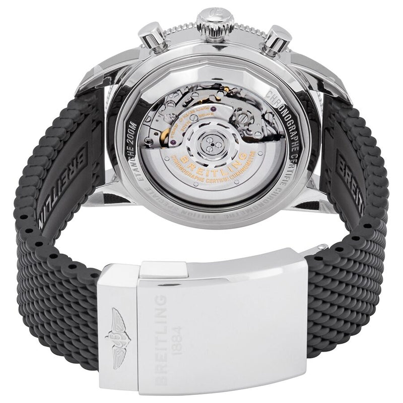 Breitling Superocean Heritage II Chronograph Automatic Chronometer Silver Dial Men's Watch #AB0162121G1S1 - Watches of America #3