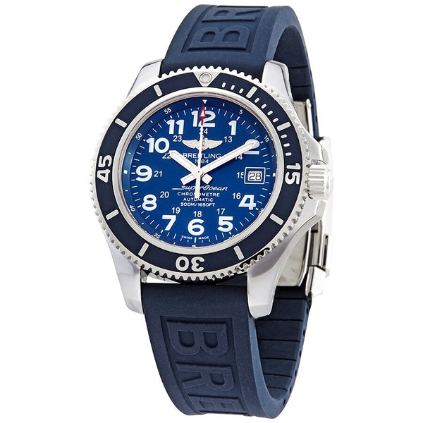 Breitling Superocean II Automatic Blue Dial Men's Watch #A17365D11C1S2 - Watches of America