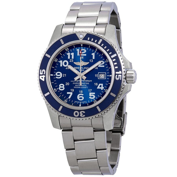 Breitling Superocean II Automatic Blue Dial Men's Watch #A17392D81C1A1 - Watches of America