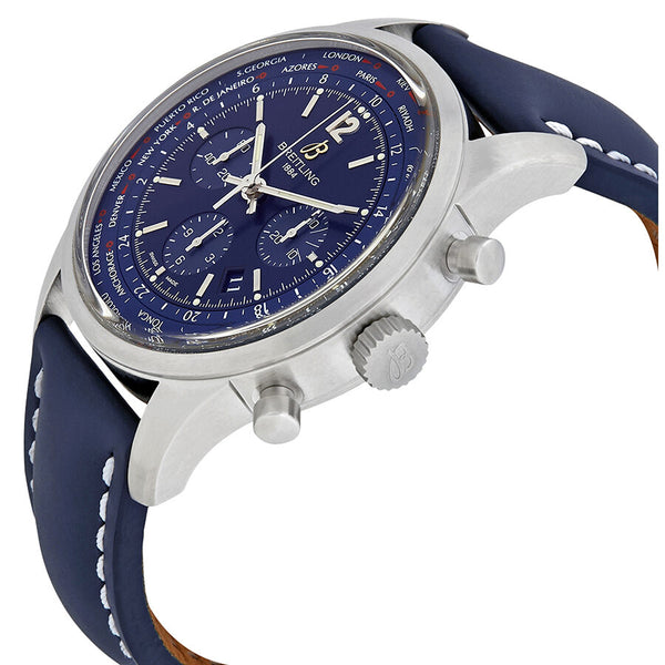 Breitling Transocean Automatic Chronograph Blue Dial Men's Watch AB0510U9/C879-101X #AB0510U9/C879-101X-A20BA.1 - Watches of America #2