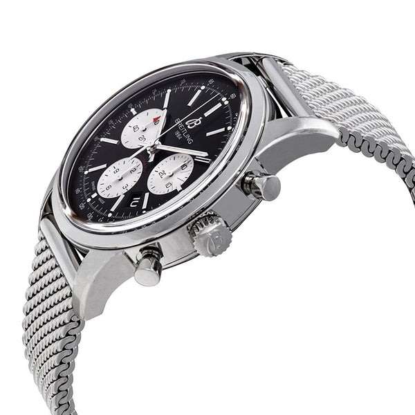Breitling Transocean Chronograph Automatic Chronometer Black Dial Men's Watch #AB015212/BF26/154A - Watches of America #2