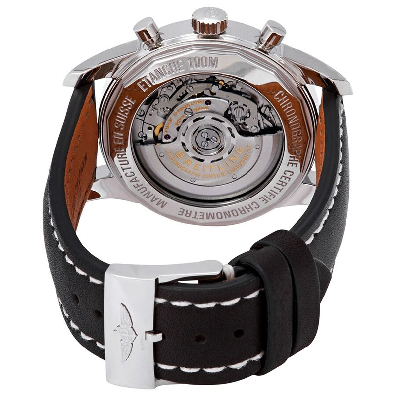 Breitling Transocean Chronograph Automatic Black Dial Men's Watch #AB015212/BF26-435X - Watches of America #3