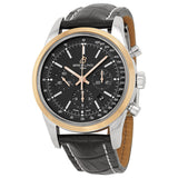 Breitling Transocean Chronograph Black Dial Men's Watch UB015212-BC74BKCD#UB015212/BC74 - Watches of America