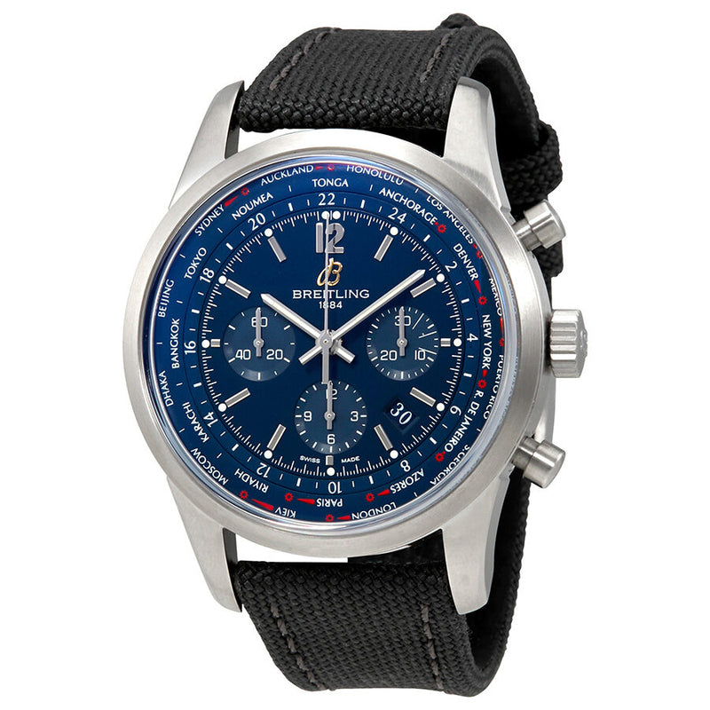 Breitling Transocean Unitime Chronograph Automatic Men's Watch AB0510U9-C879GVCT#AB0510U9-C879-100W-A20BA.1 - Watches of America