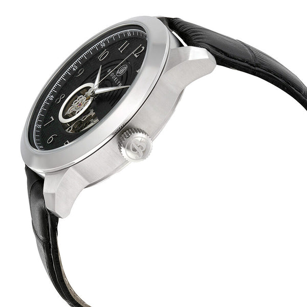 Brooklyn Watch Co. Carlton Automatic Black Dial Men's Watch #203-M1221 - Watches of America #2