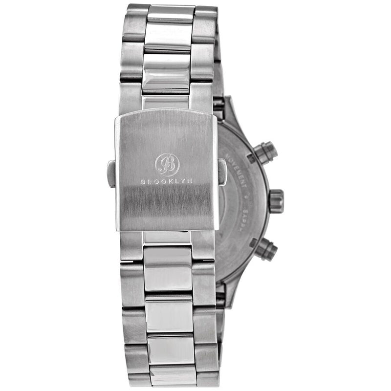 Brooklyn Watch Co. Bedford Brownstone Quartz Black Dial Men's Watch #308-BLK-3 - Watches of America #4