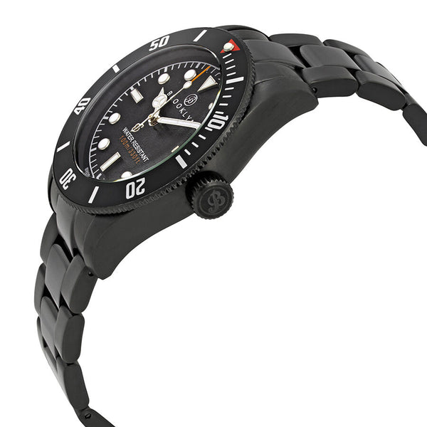 Brooklyn Watch Co. Black Eyed Pea Black Dial Men's Watch #306-A-11-BB-BLK - Watches of America #2
