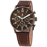 Brooklyn Watch Co. Greenpoint Quartz Brown Dial Men's Watch #8125Q3 - Watches of America