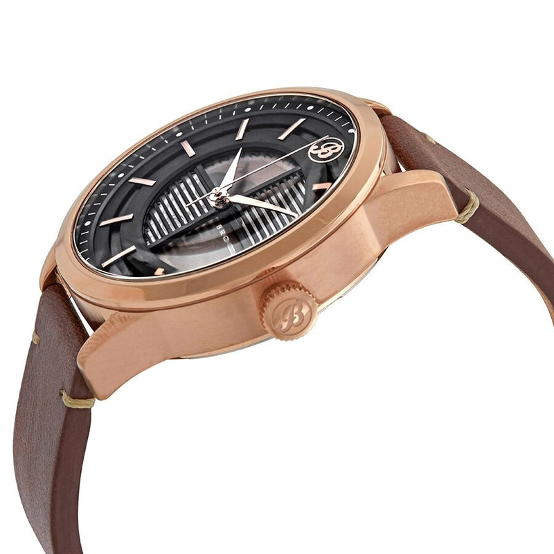 Brooklyn Watch Co. Wyckoff Automatic Black Dial Men's Watch #8353A3 - Watches of America #2