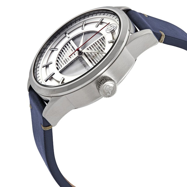 Brooklyn Watch Co. Wyckoff Automatic Silver Dial Men's Watch #8353A5 - Watches of America #2
