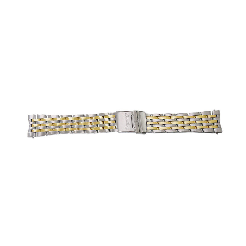 Breitling Windrider Chronomat Evolution Two Tone Stainless Bracelet Stainless Steel Deployant Buckle 22-20mm#431D/442D - Watches of America