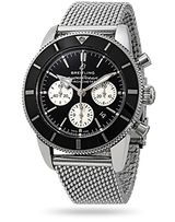 Breitling Superocean Heritage II Chronograph Automatic Chronometer Black Dial Men's Watch #AB0162121B1A1 - Watches of America #4