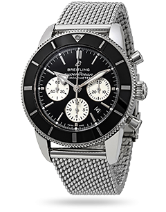 Breitling Superocean Heritage II Chronograph Automatic Chronometer Black Dial Men's Watch #AB0162121B1A1 - Watches of America #4