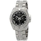 Bulova Chronograph Crystal Black Dial Men's Watch #96C126 - Watches of America