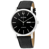 Bulova Classic Automatic Black Dial Men's Watch #96C131 - Watches of America