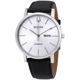 Bulova Classic Automatic Silver Dial Men's Watch #96C130 - Watches of America