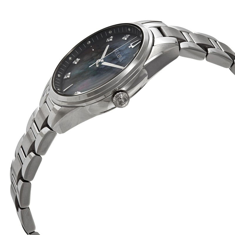 Bulova Classic Sutton Quartz Diamond Ladies Watch #96P198 - Watches of America #2